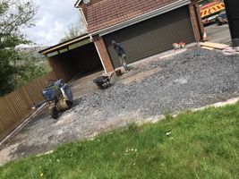 driveway before