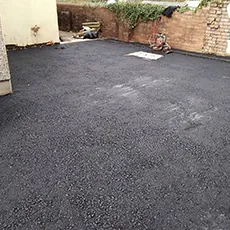 Paving Behind Home