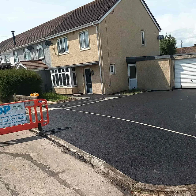 tarmac drive and path