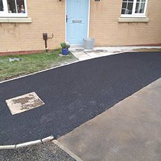 After Paving Side View