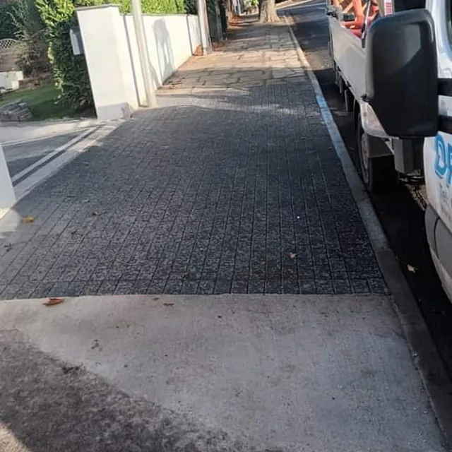 block paving pavement