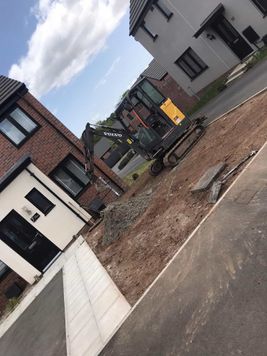 driveway before
