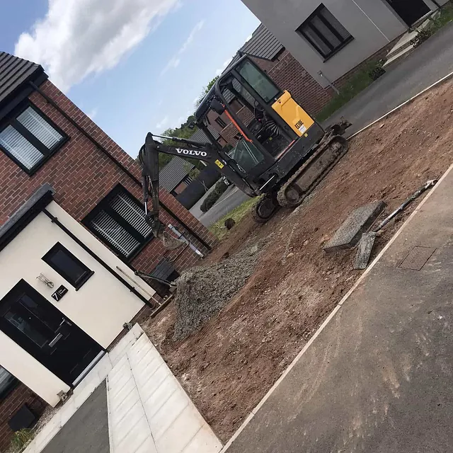 driveway before